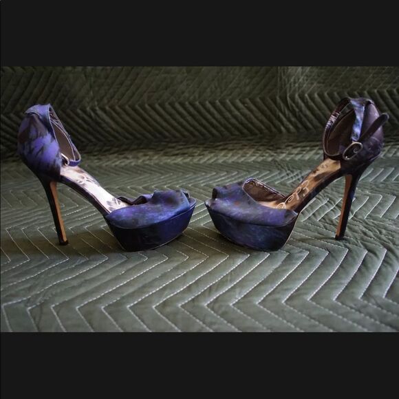 Sam Edelman Marina Platform Stiletto Heels Pumps sz 7 - Picture 4 of 8